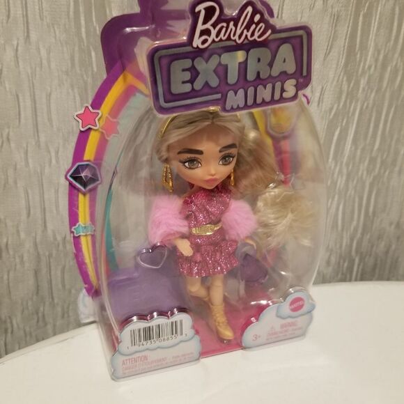 2 Mattel - Barbie Extra Mini Doll with Gold Crown [New Toy] - Picture 8 of 14